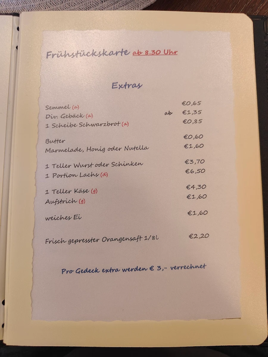 Speisekarte photo 5