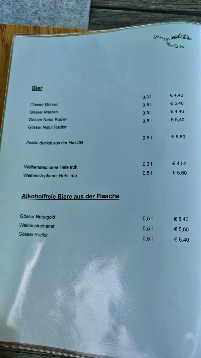Speisekarte photo 3
