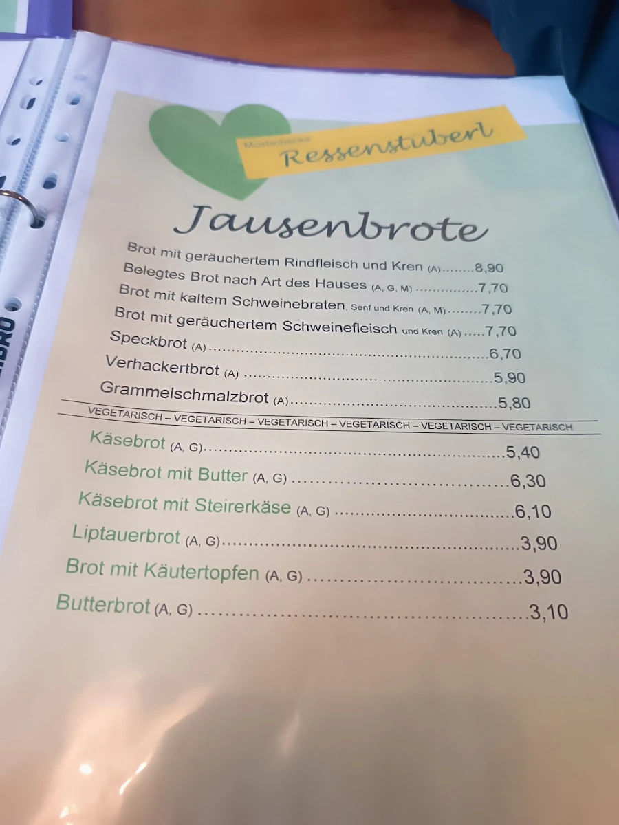 Speisekarte photo 1
