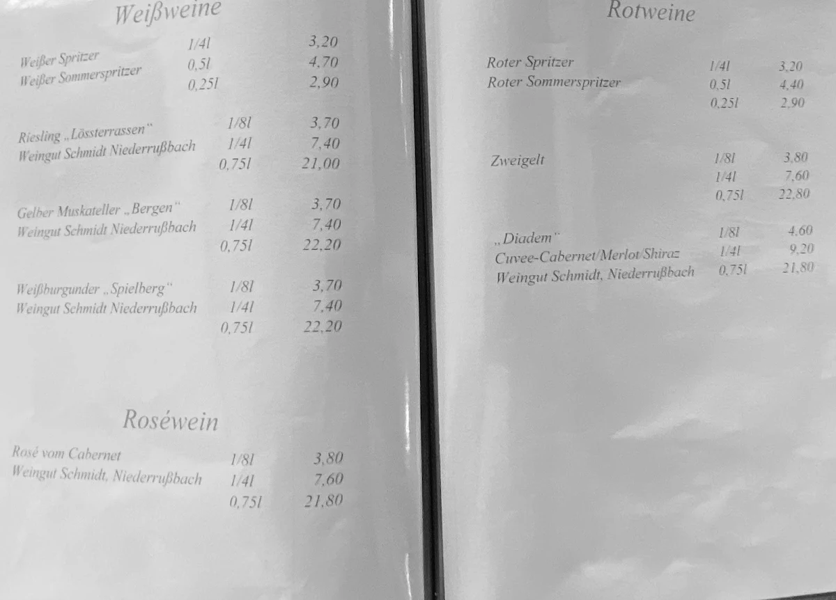 Speisekarte photo 6
