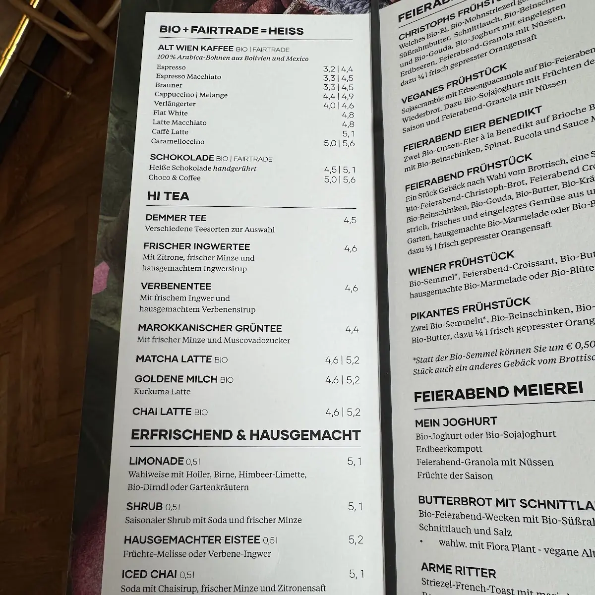 Speisekarte photo 6