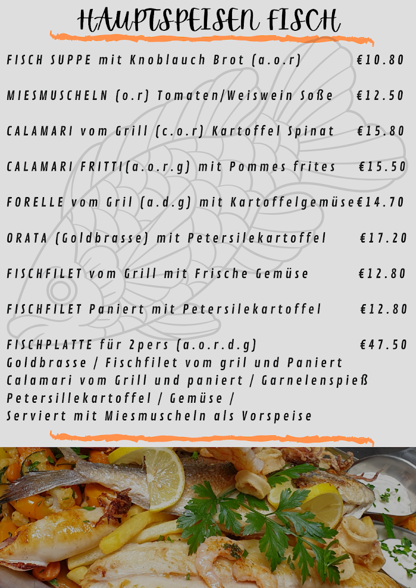 Speisekarte photo 1