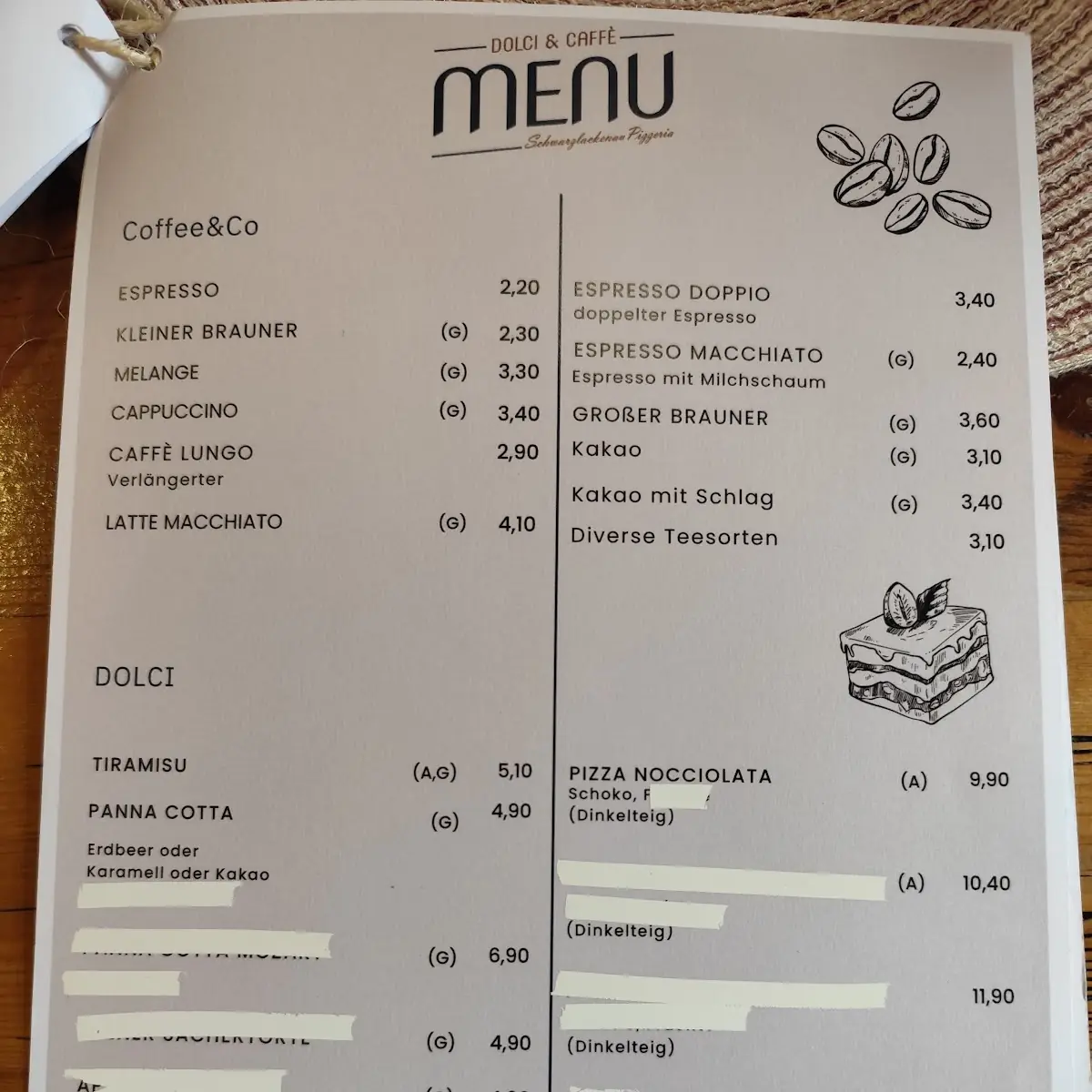 Speisekarte photo 6