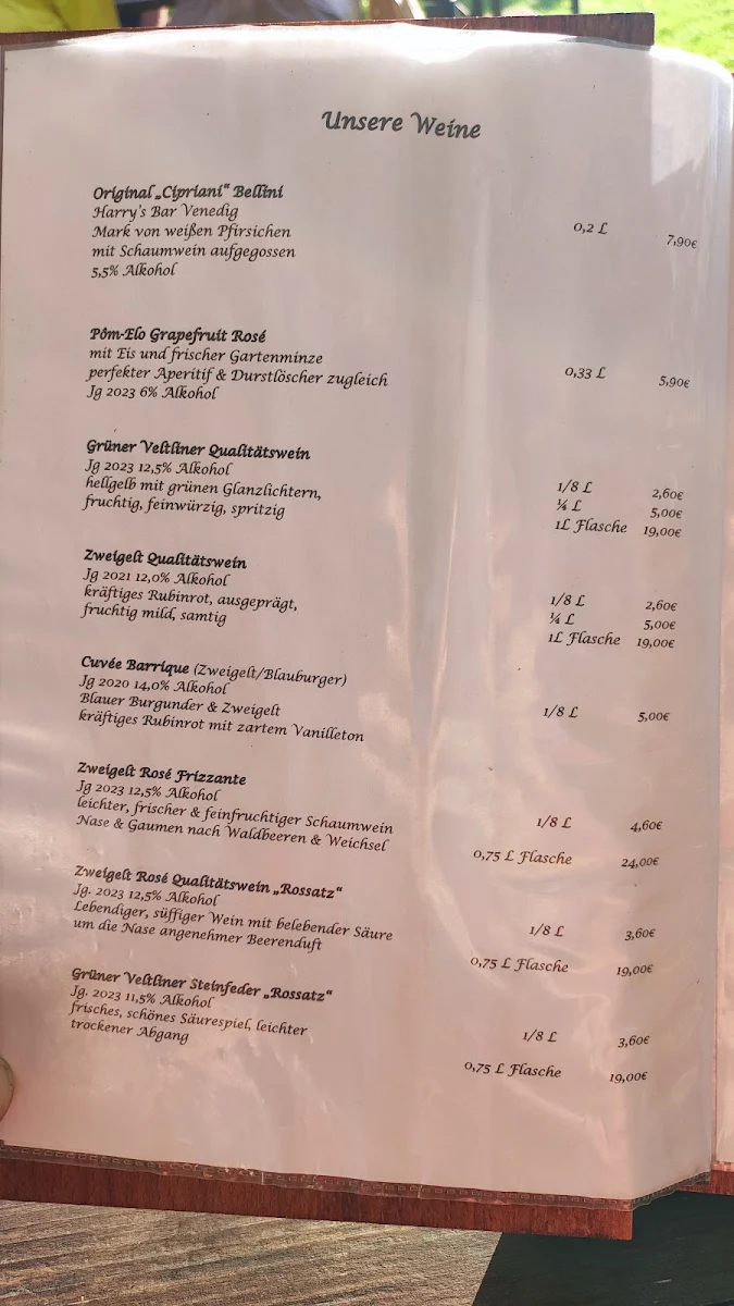 Speisekarte photo 1