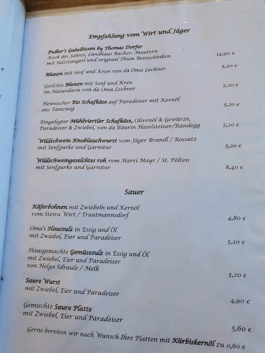 Speisekarte photo 3