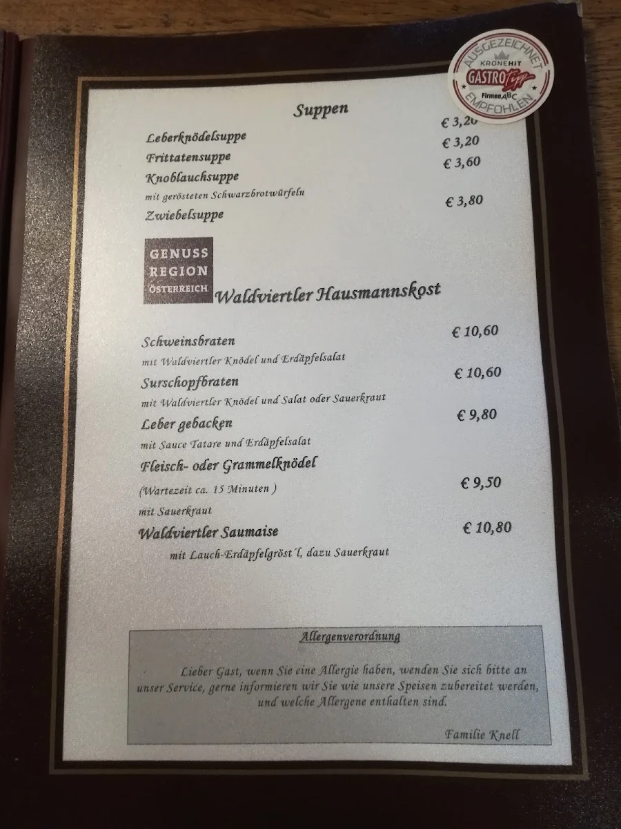 Speisekarte photo 8