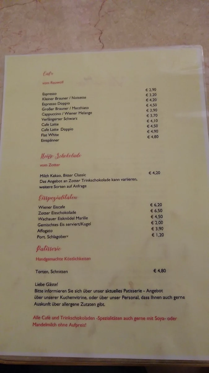 Speisekarte photo 7