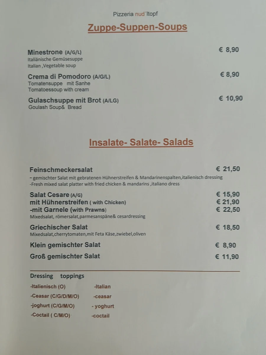 Speisekarte photo 3
