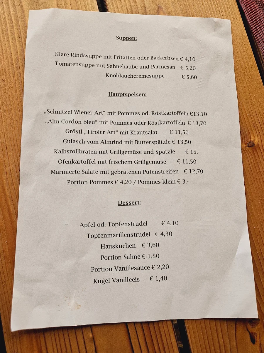 Speisekarte photo 6