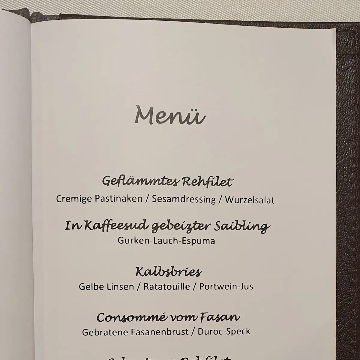 Speisekarte photo 3