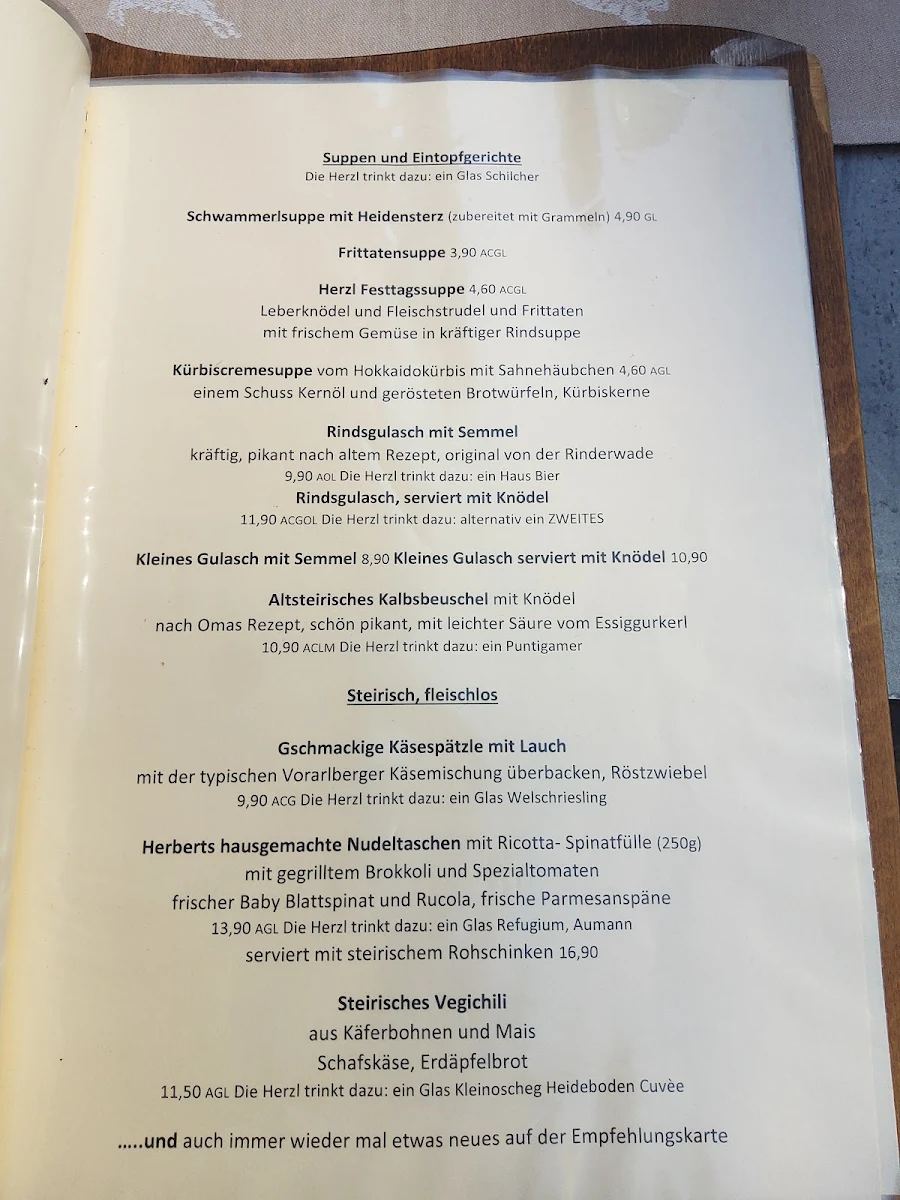 Speisekarte photo 8