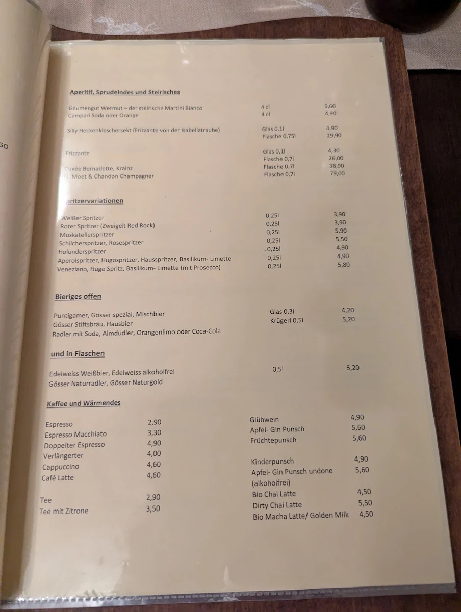 Speisekarte photo 9