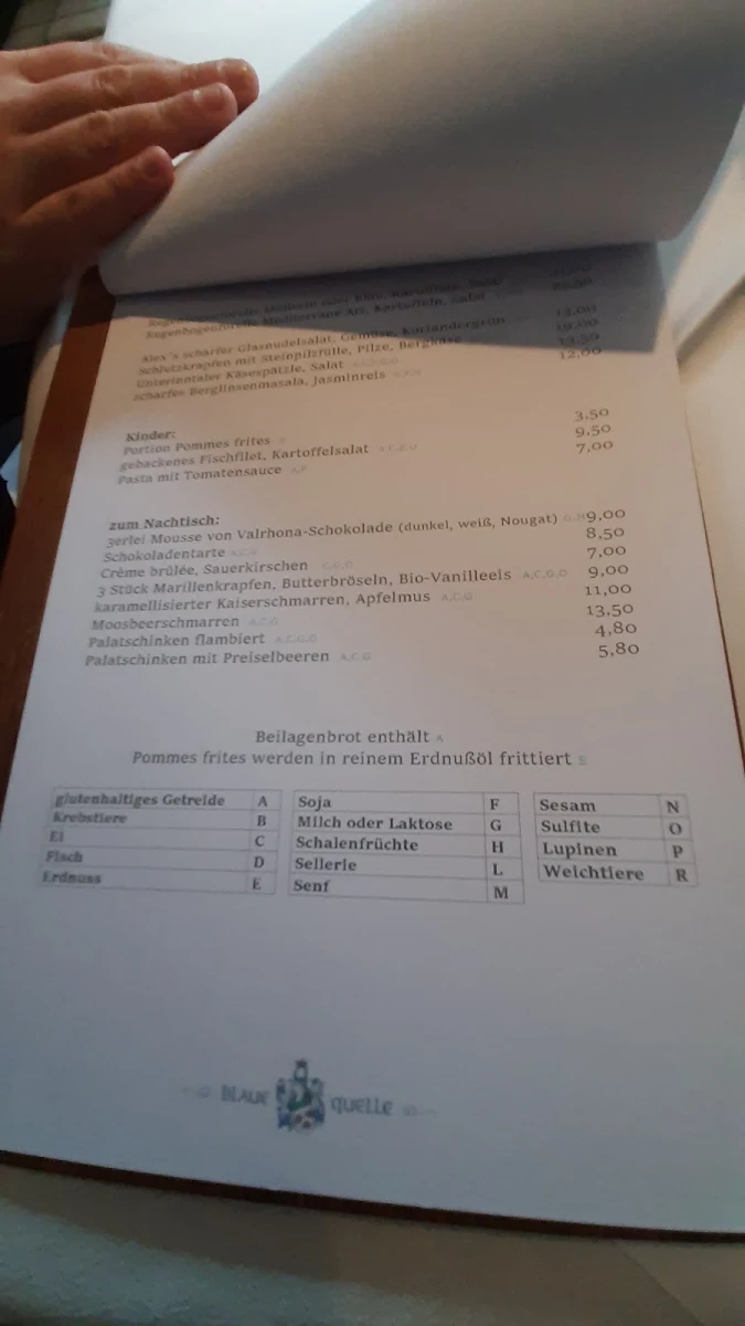 Speisekarte photo 6