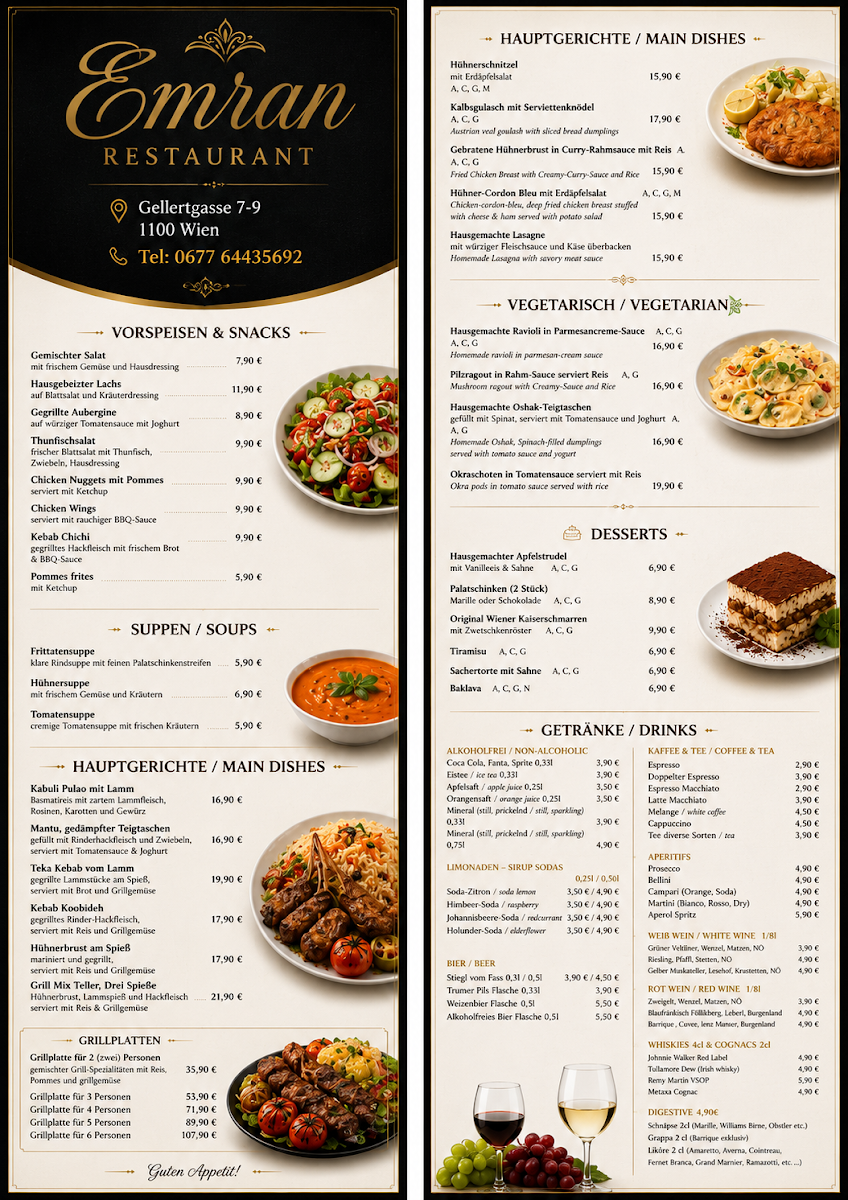 Speisekarte photo 2