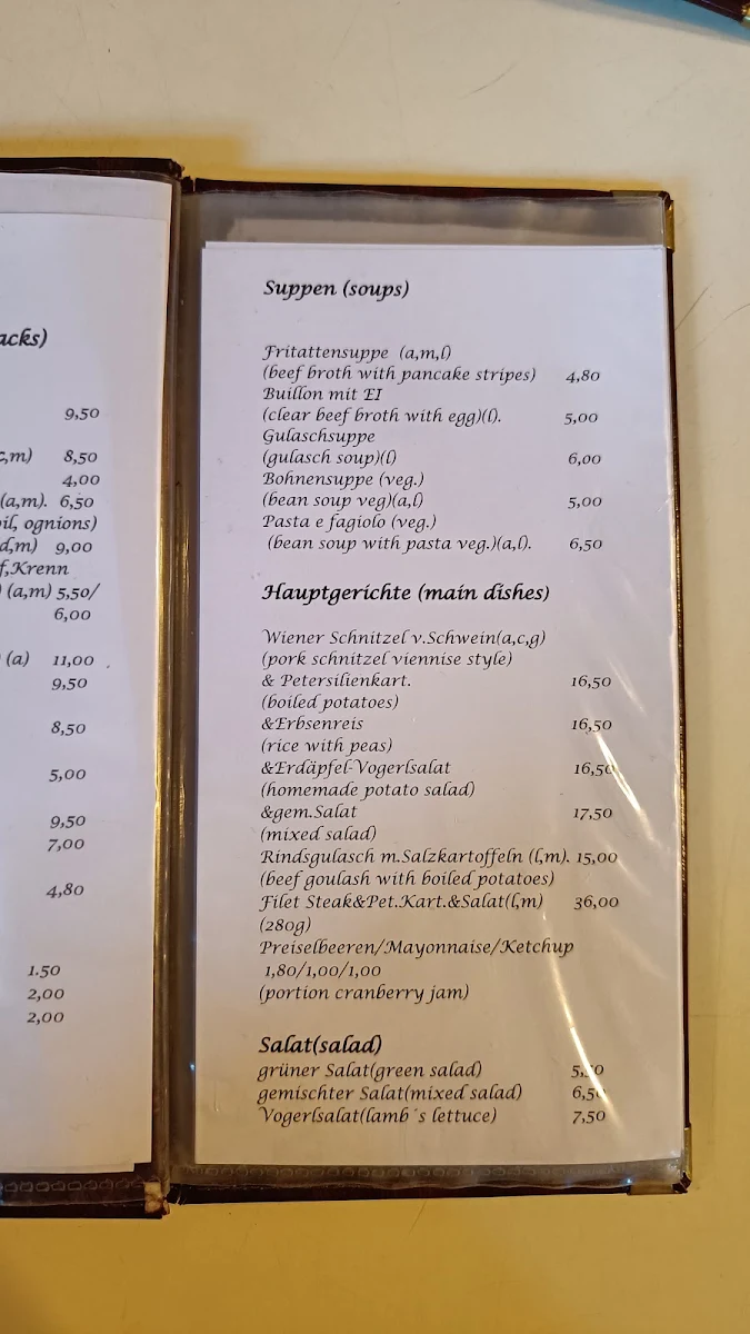 Speisekarte photo 5
