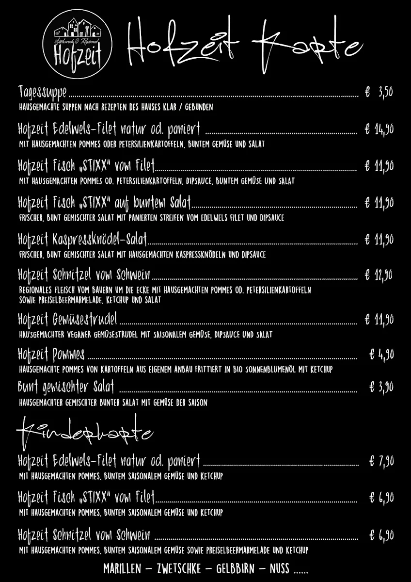 Speisekarte photo 1