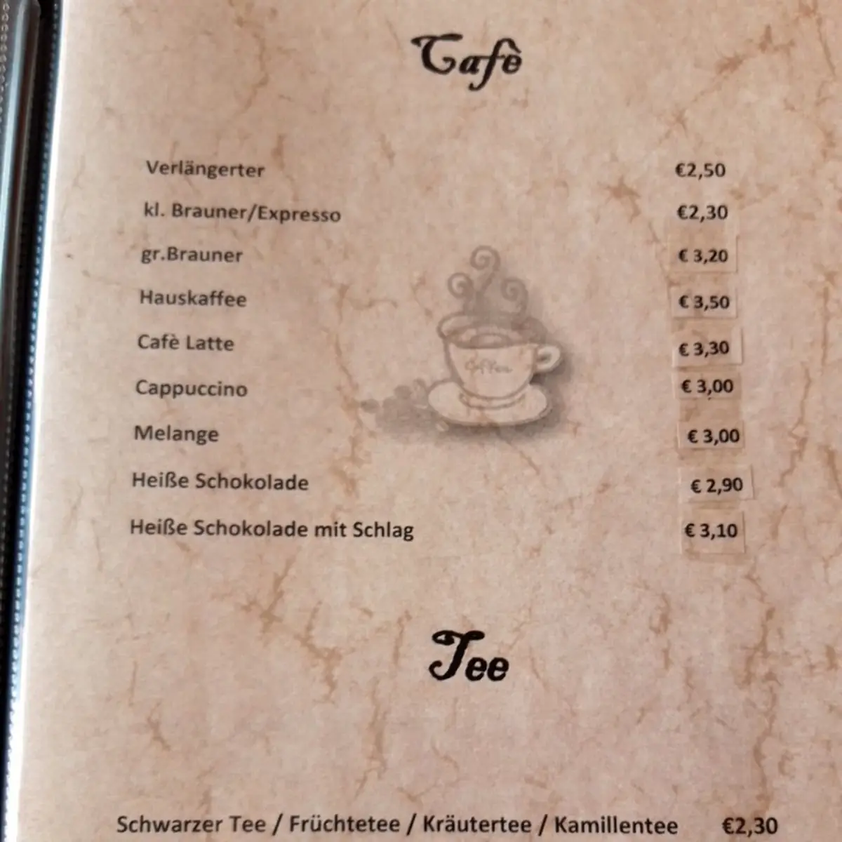 Speisekarte photo 2