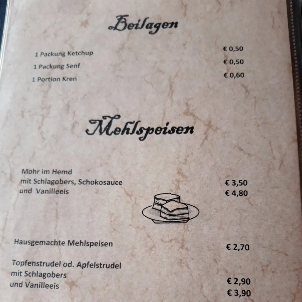 Speisekarte photo 3