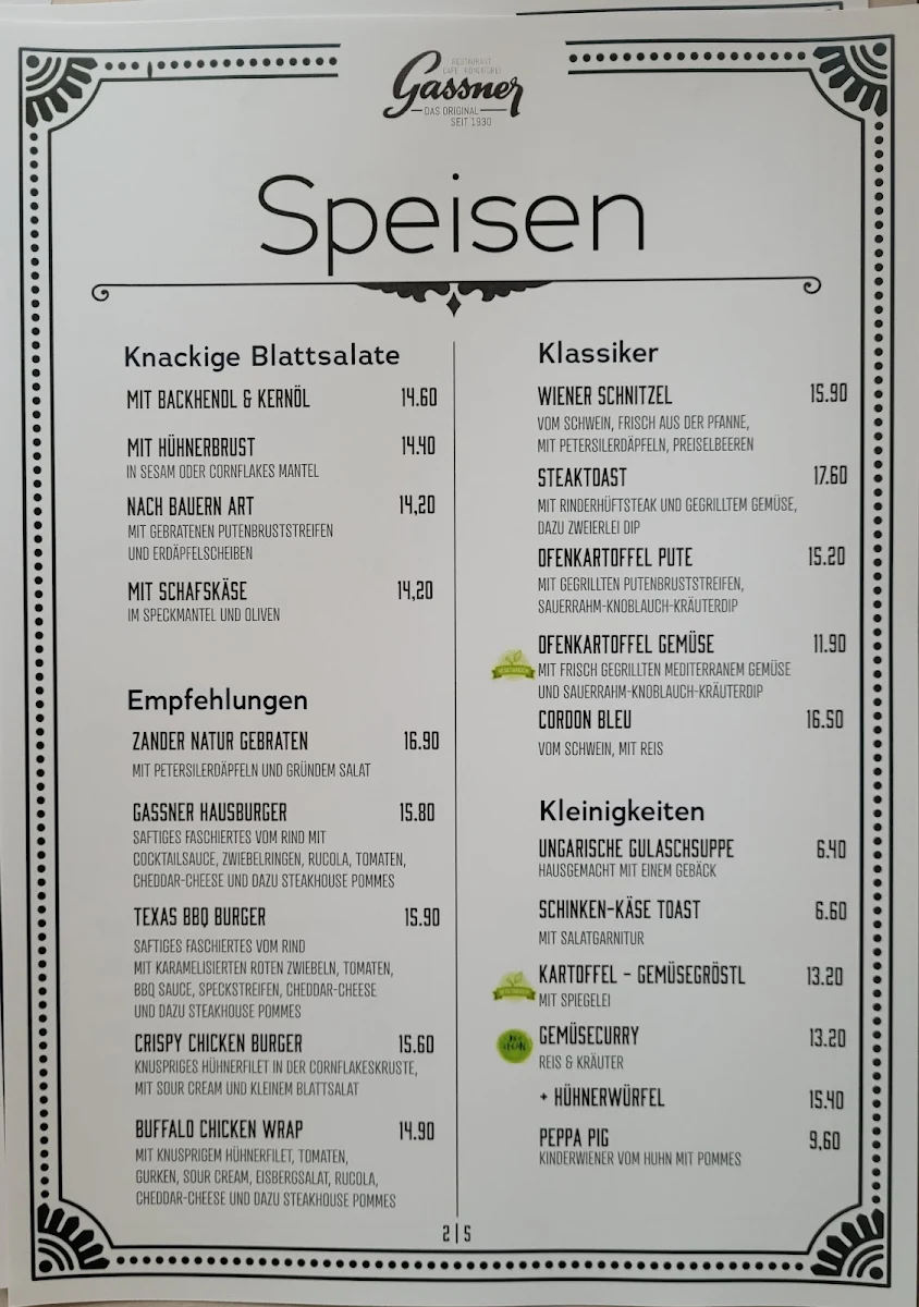 Speisekarte photo 3