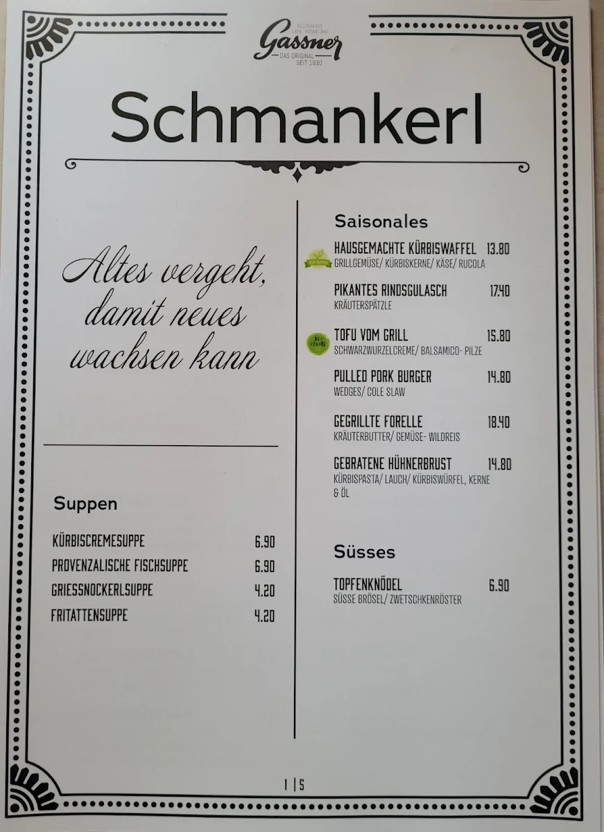 Speisekarte photo 5