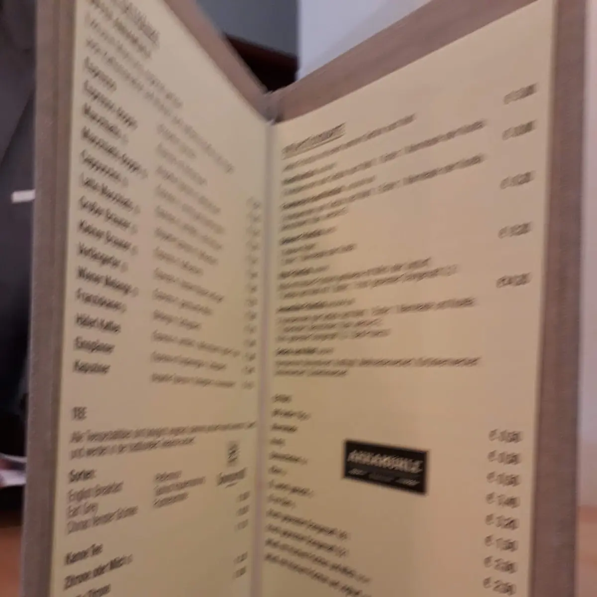 Speisekarte photo 4
