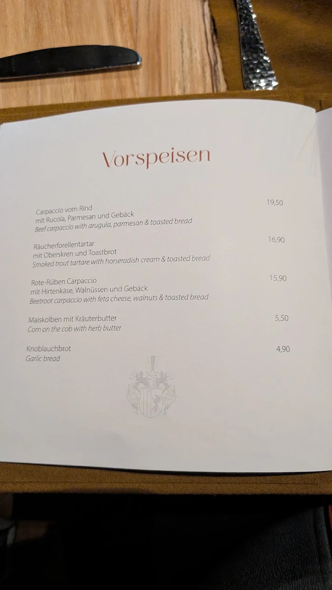 Speisekarte photo 1