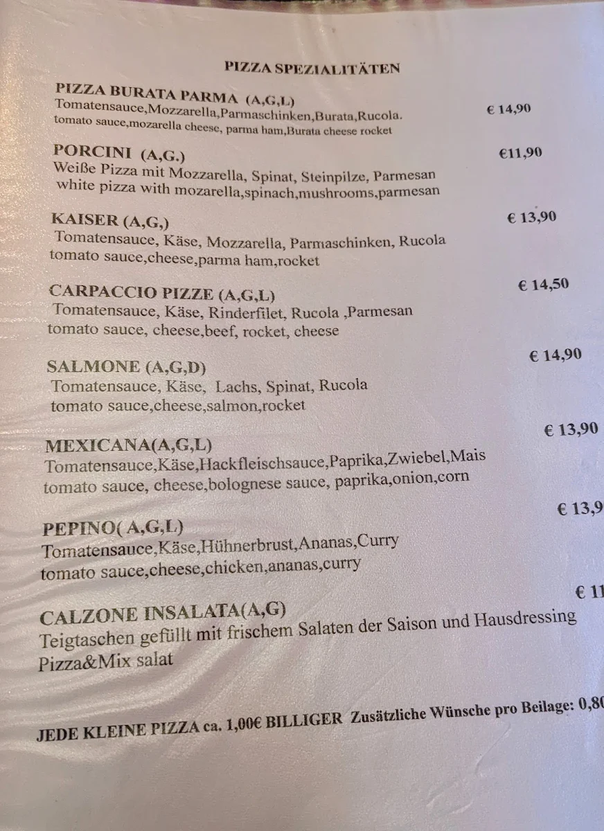 Speisekarte photo 4