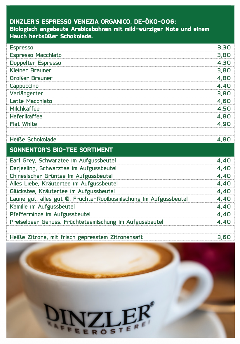 Speisekarte photo 2