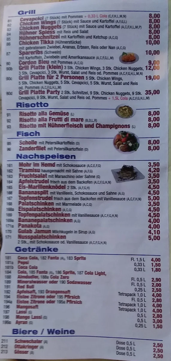 Speisekarte photo 1