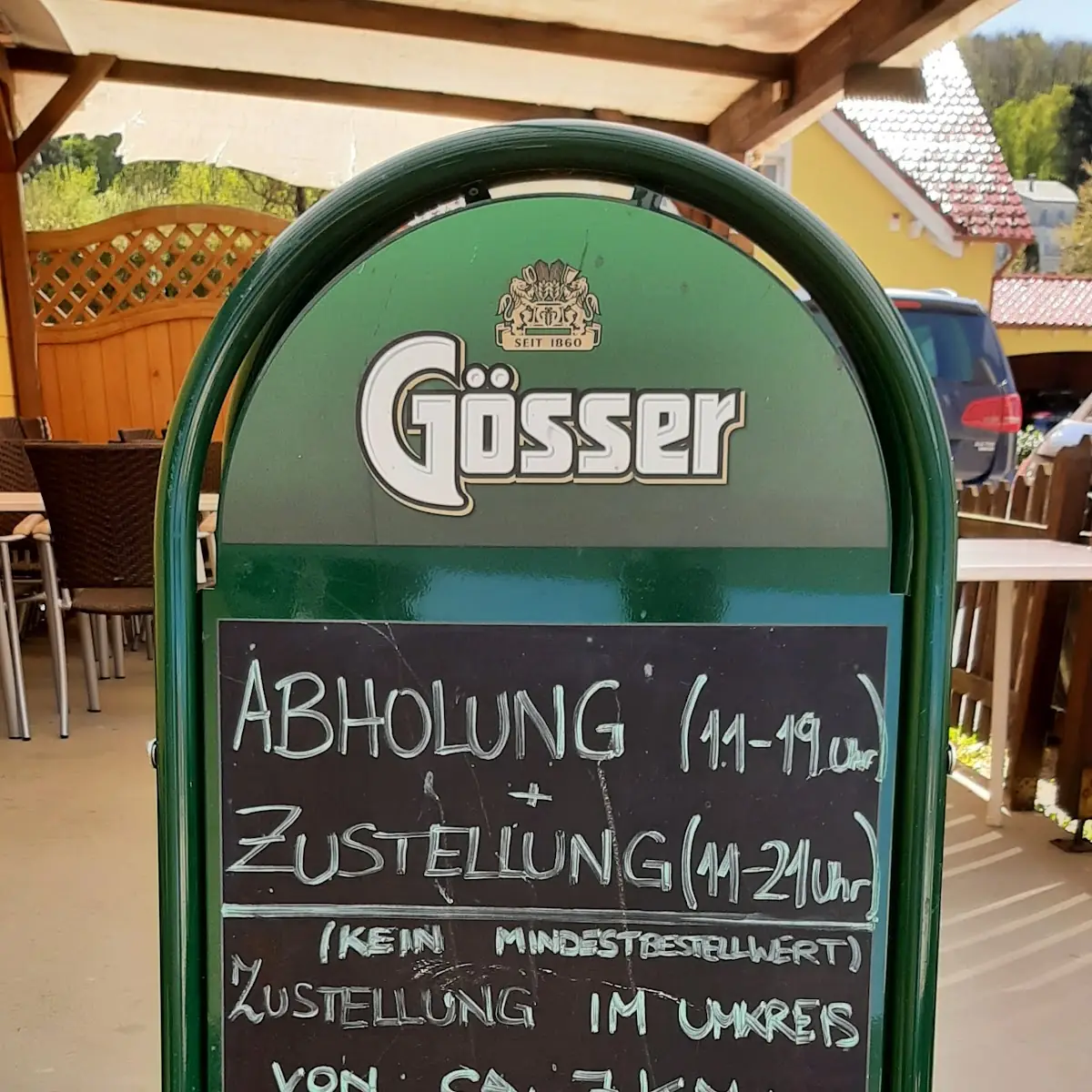 Speisekarte, Pizzeria-Ristorante Danijele