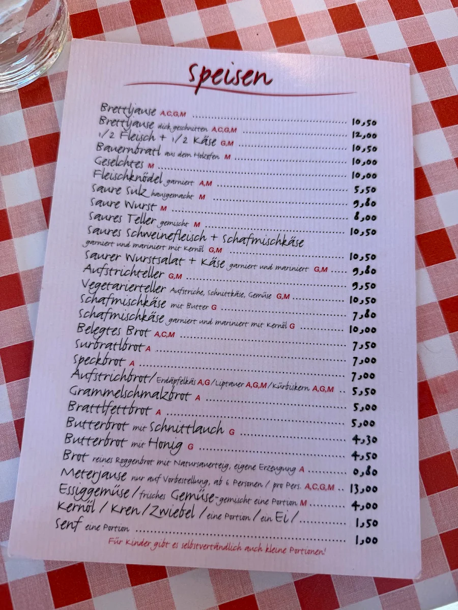 Speisekarte photo 2
