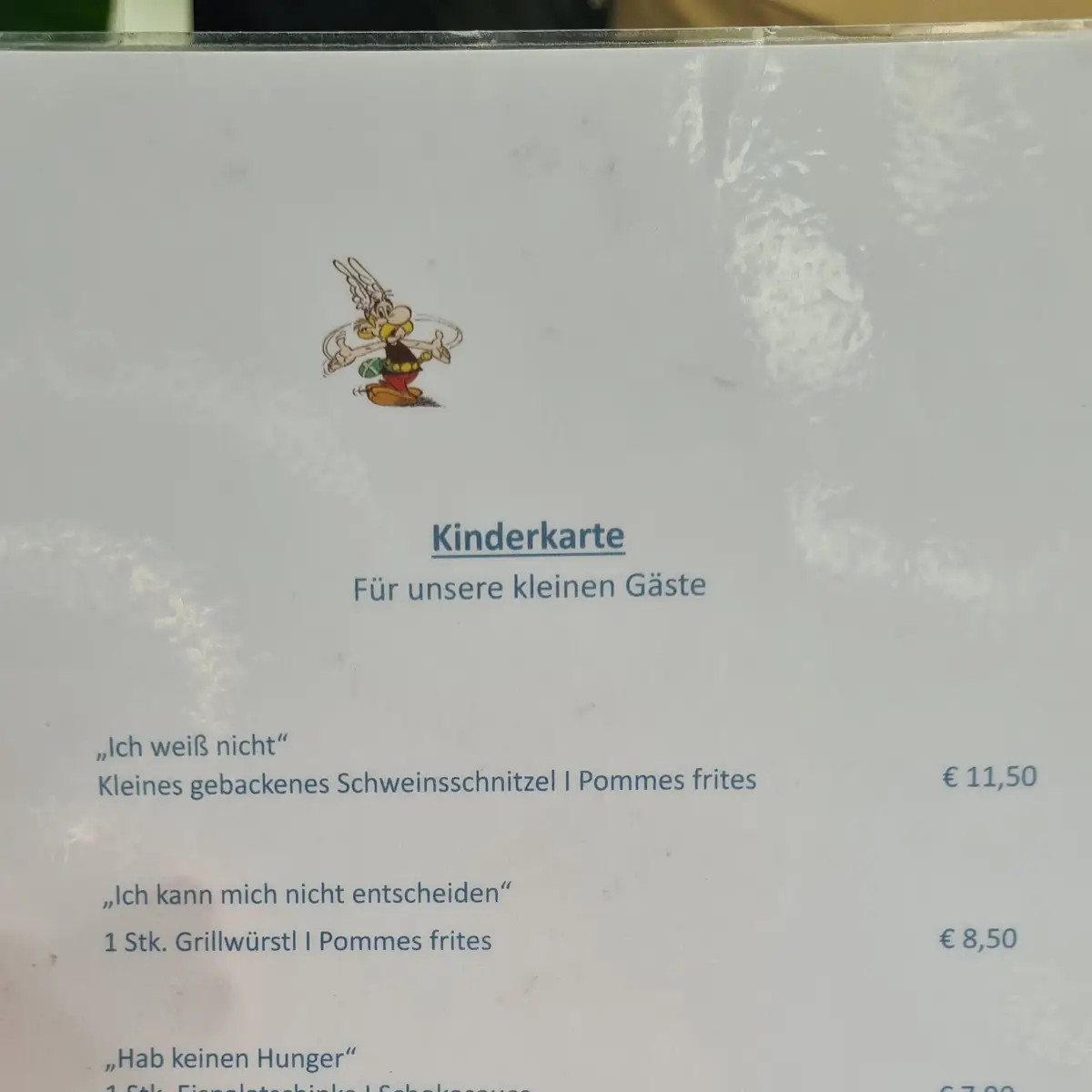 Speisekarte photo 1