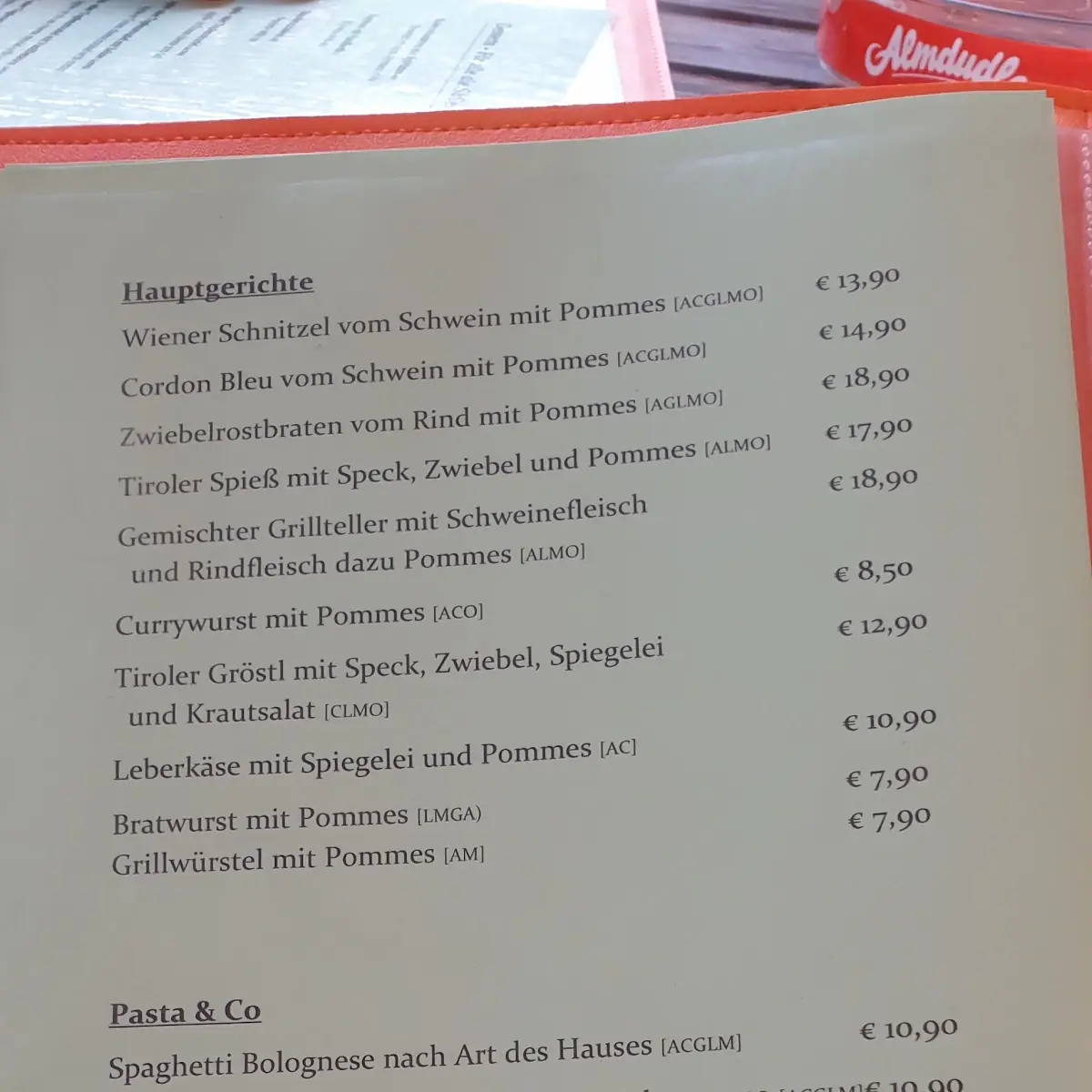 Speisekarte photo 10