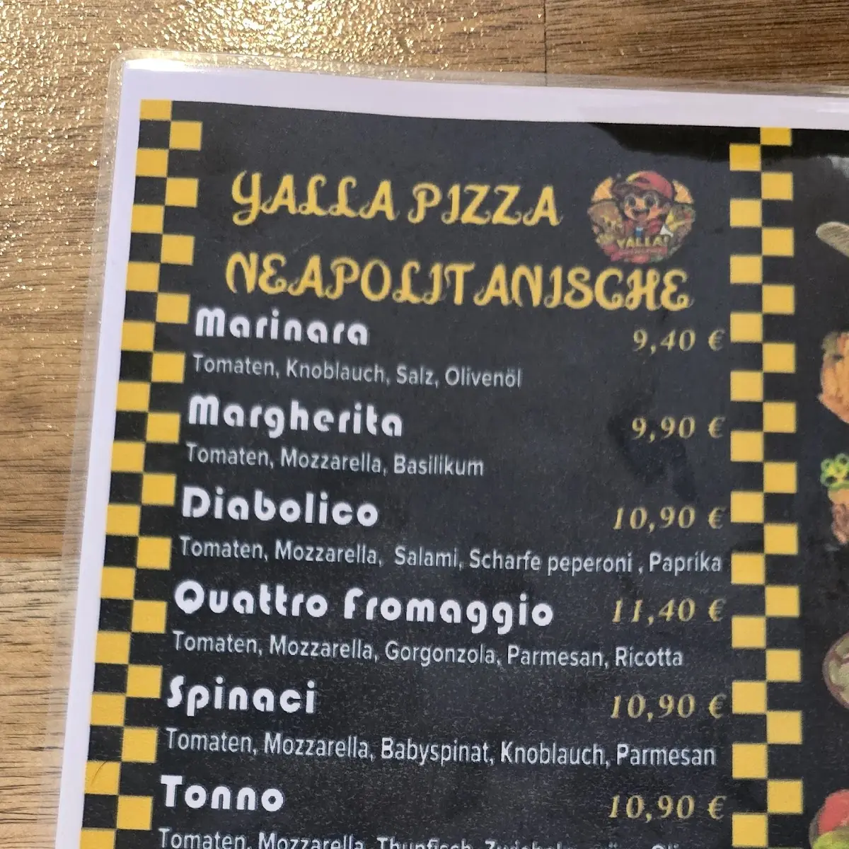Speisekarte photo 3