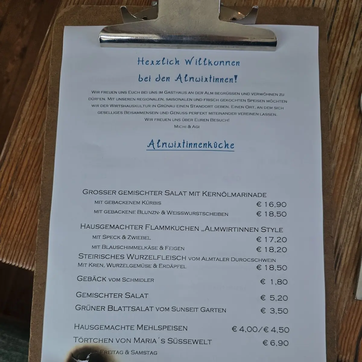 Speisekarte photo 2
