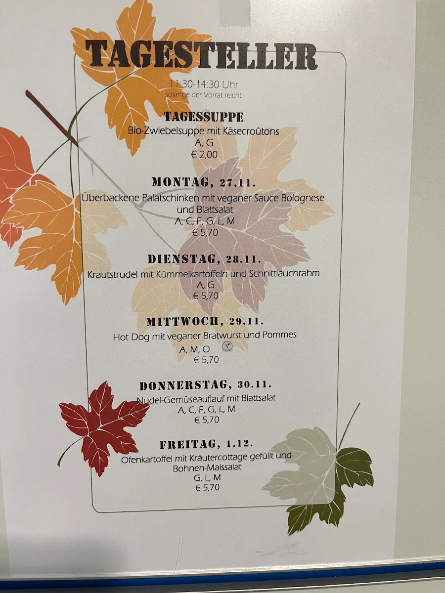 Speisekarte photo 2