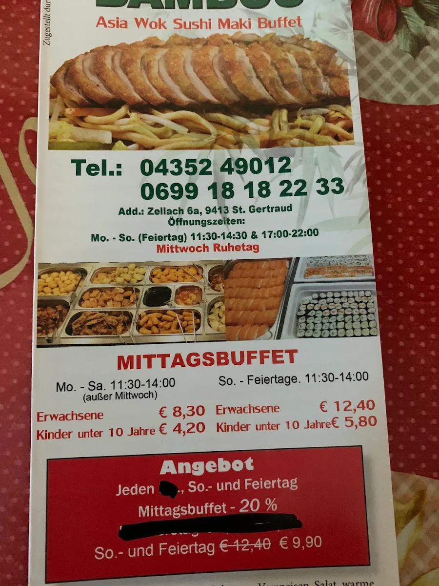 Speisekarte photo 2