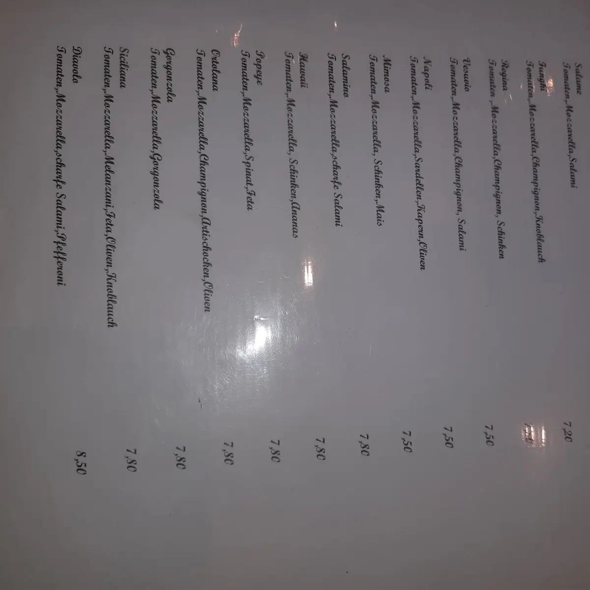 Speisekarte photo 10