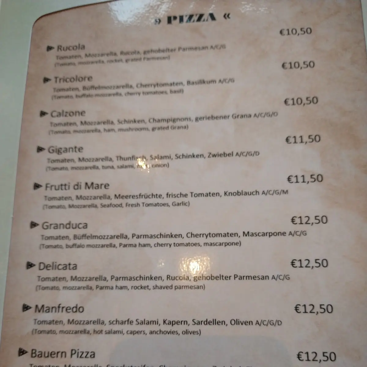 Speisekarte photo 6