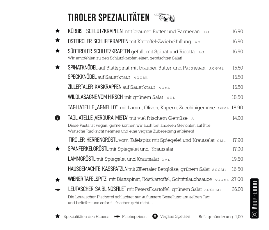 Speisekarte photo 3