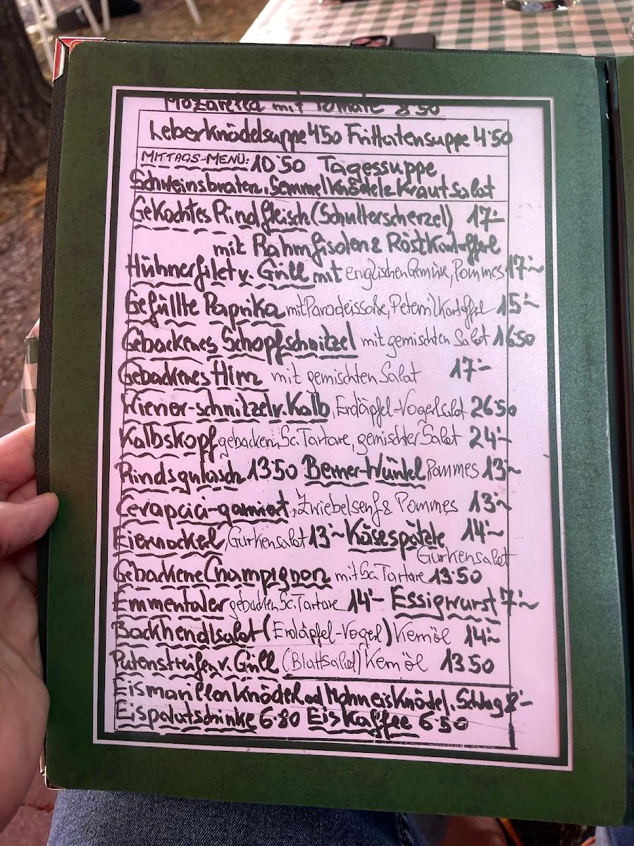 Speisekarte photo 3