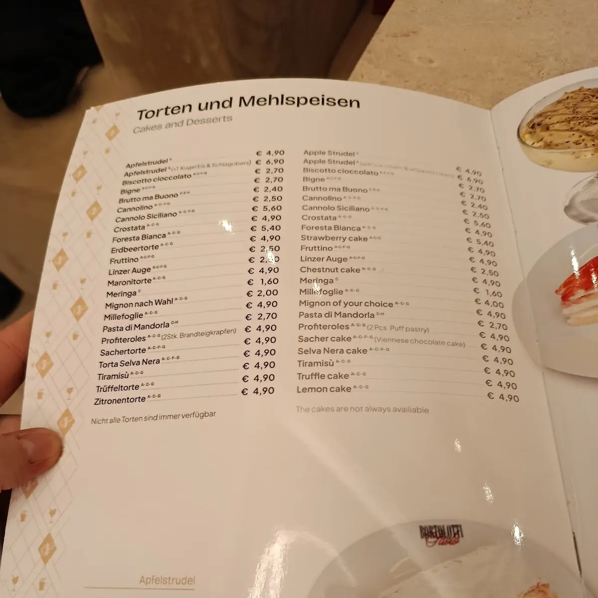 Speisekarte photo 1