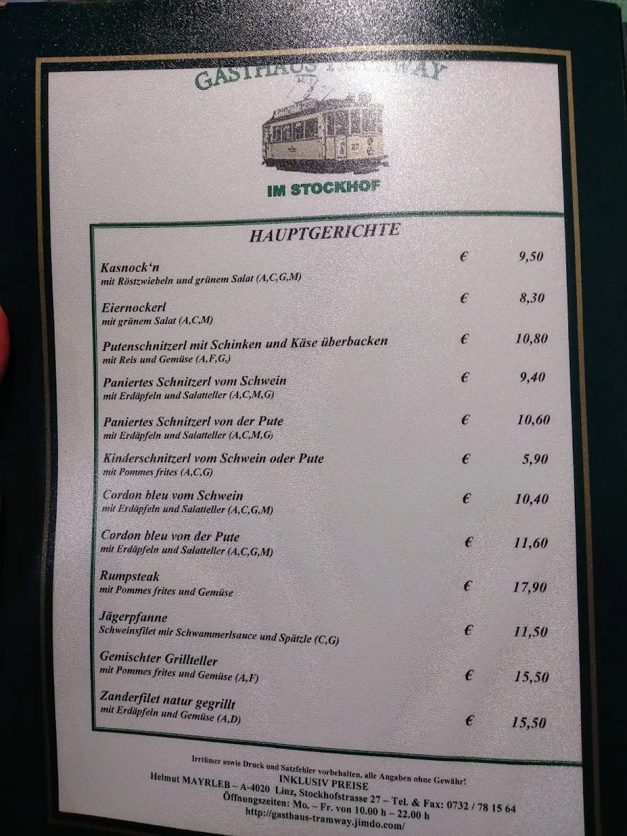 Speisekarte photo 2