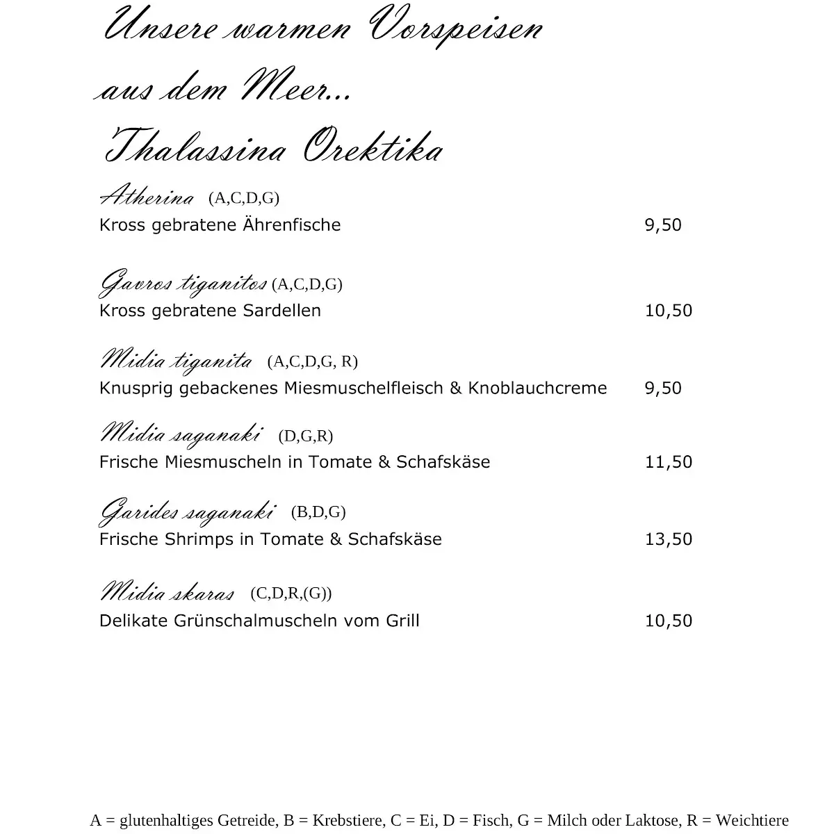 Speisekarte photo 7