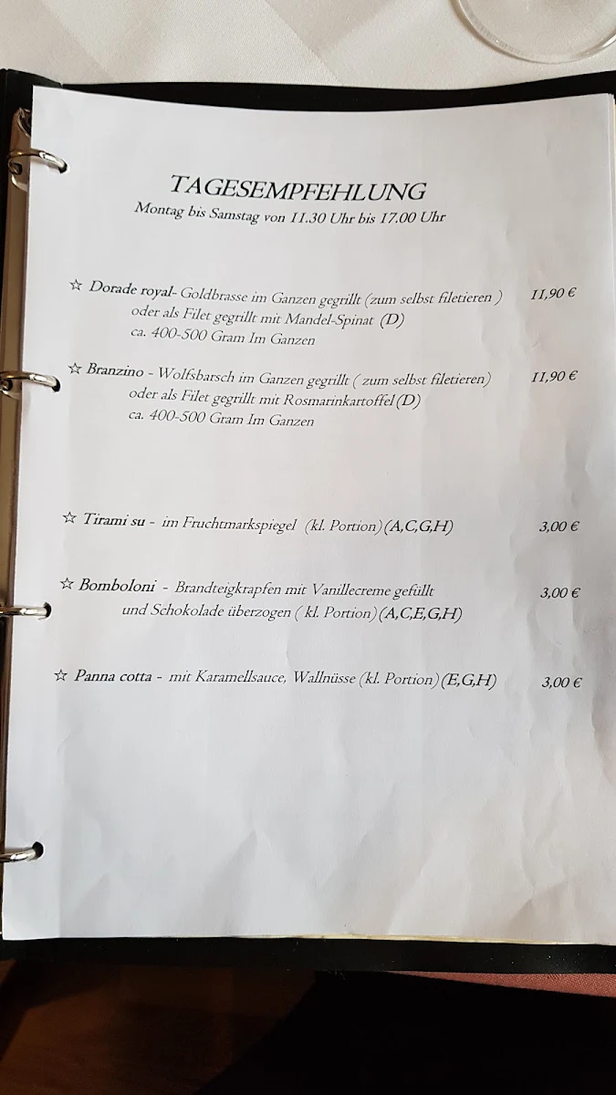 Speisekarte photo 6