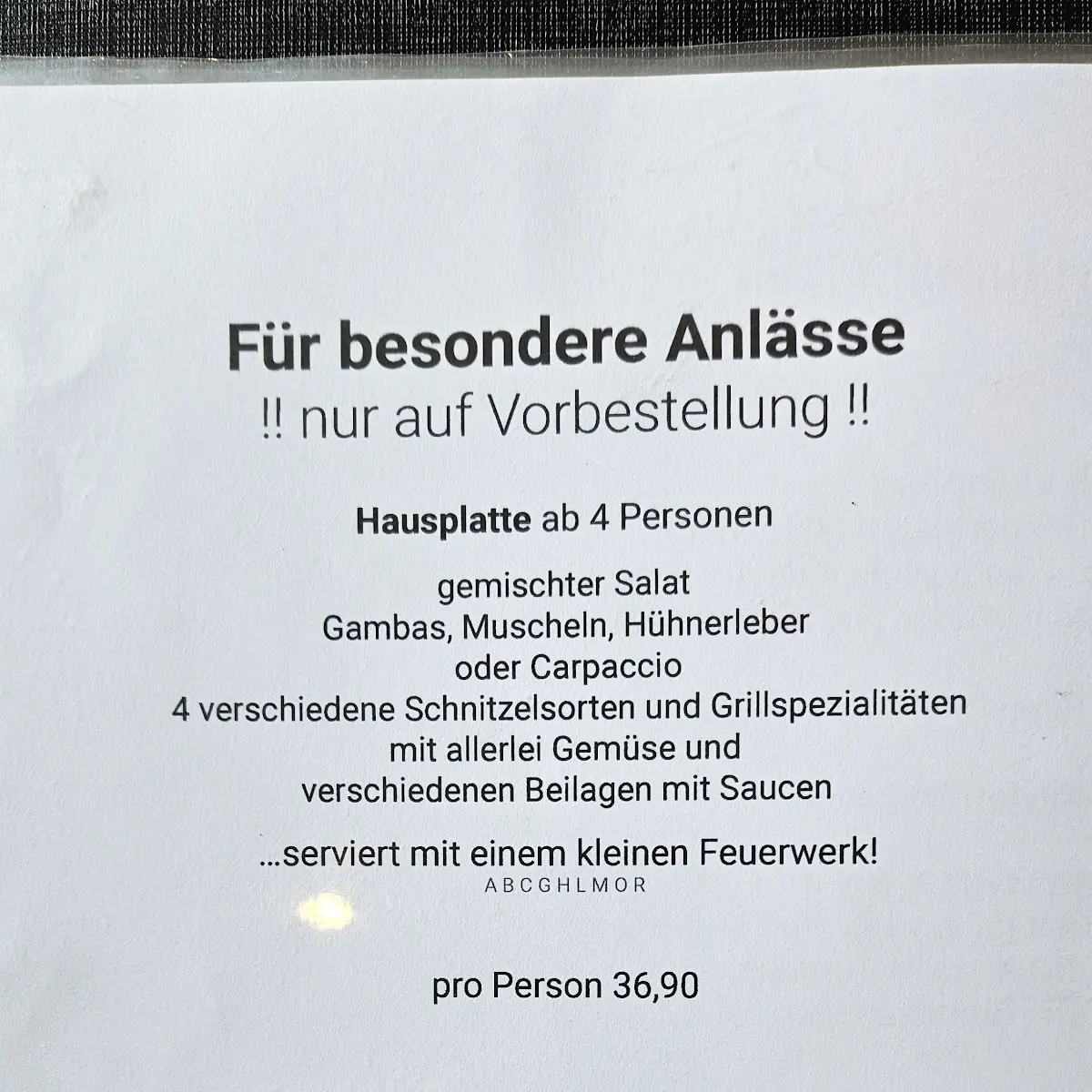 Speisekarte photo 6