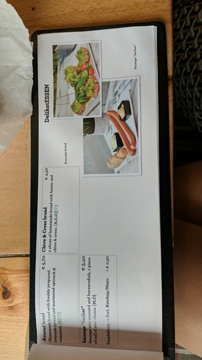 Speisekarte photo 2