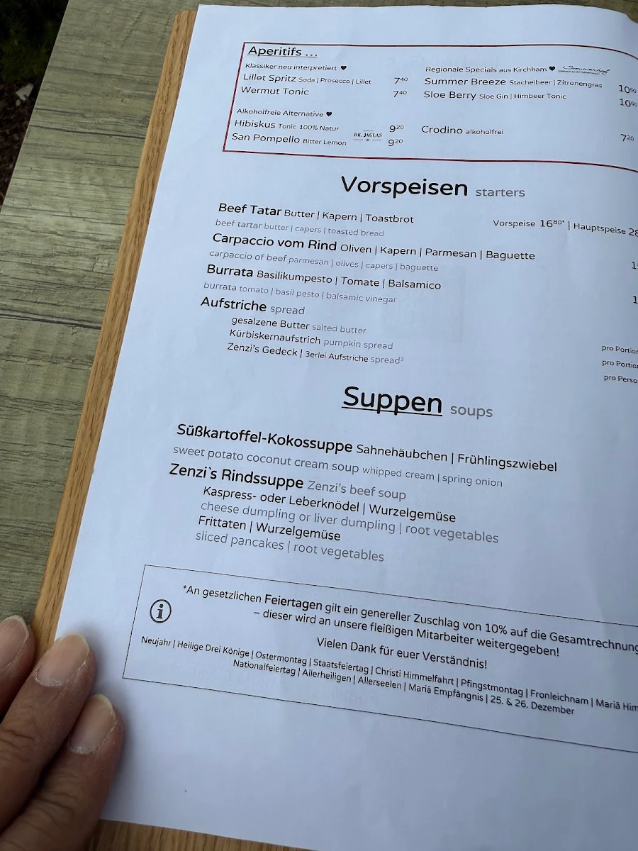 Speisekarte photo 3