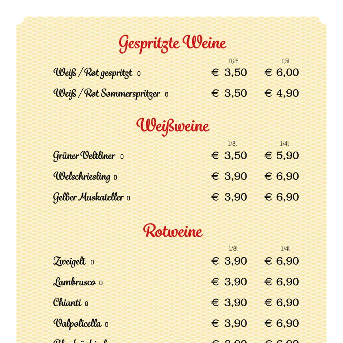 Speisekarte photo 2