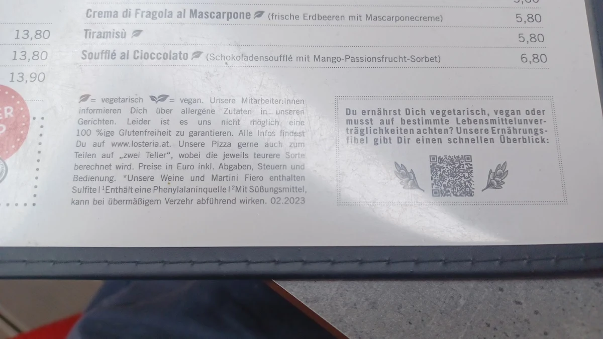 Speisekarte photo 6